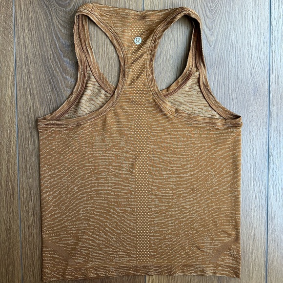 lululemon athletica Racerback Tank Top in Rust Brown - Picture 9 of 11